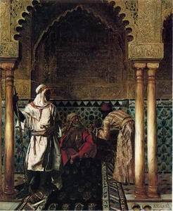 unknow artist Arab or Arabic people and life. Orientalism oil paintings 156